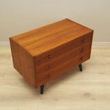Teak chest of drawers, Danish design, 1960s, production: Denmark