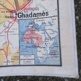 Old Vidal Lablache map N°11 Algeria Tunisia Sahara