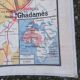 Old Vidal Lablache map N°11 Algeria Tunisia Sahara