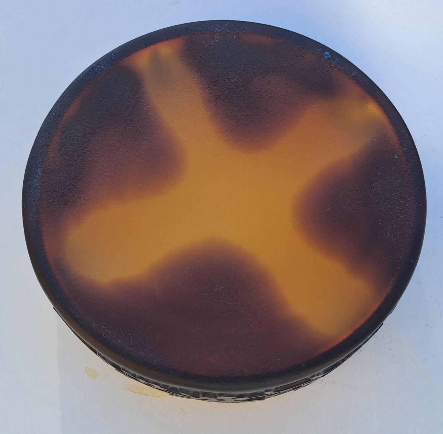 Ashtray glass paste Le Vianne