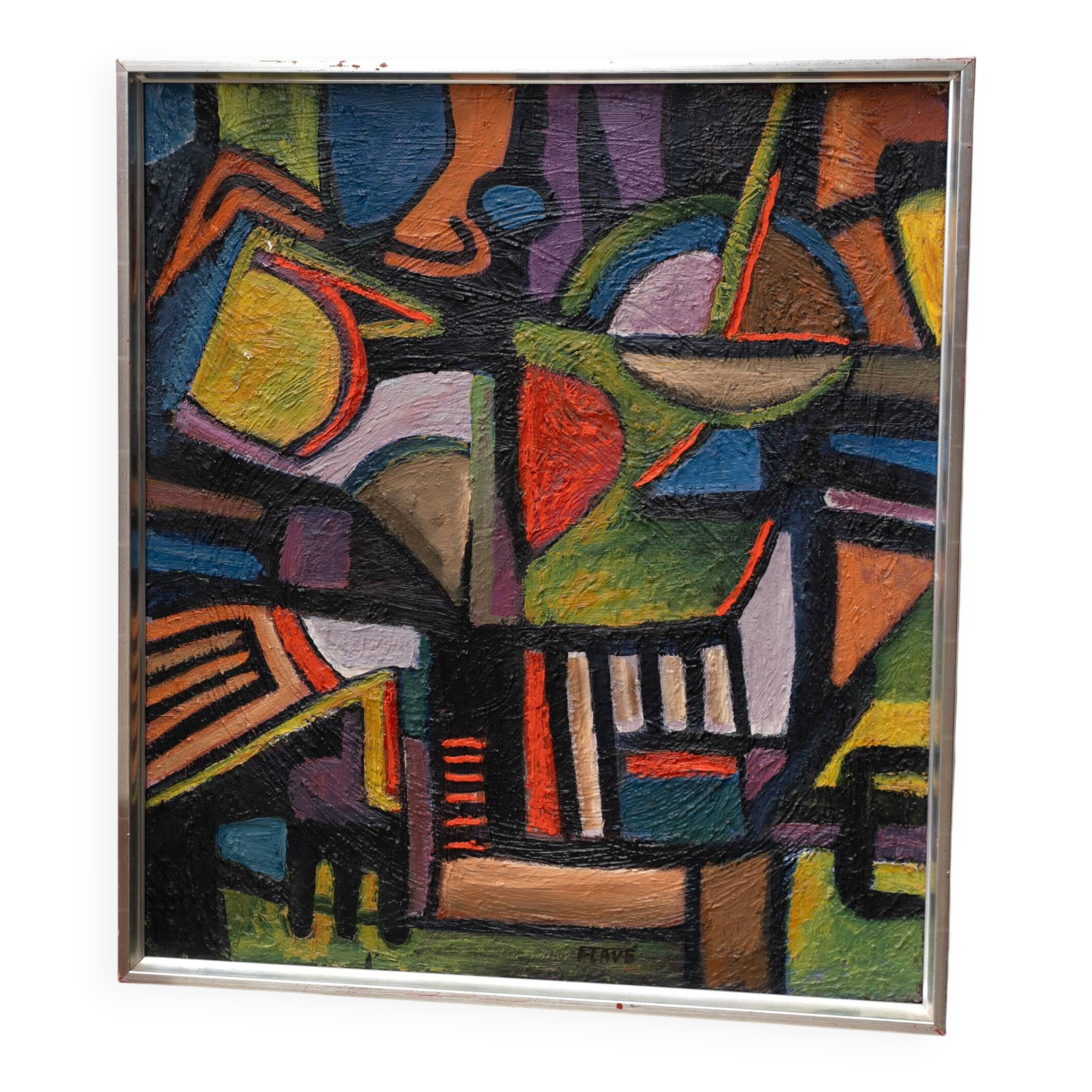 Peinture des années 1970 par Flave