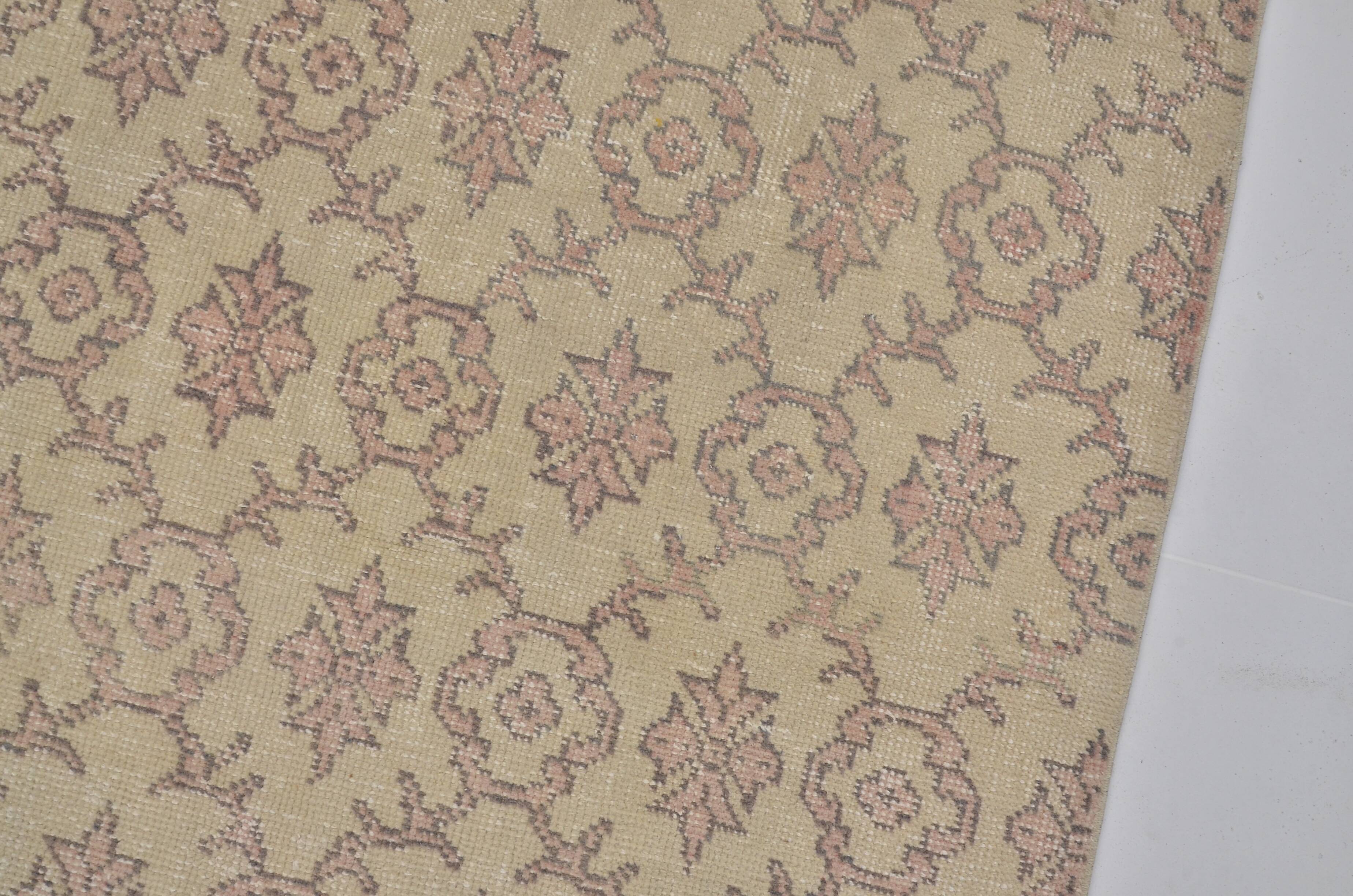 Oushak Neutral Handknotted Rug  sku 874