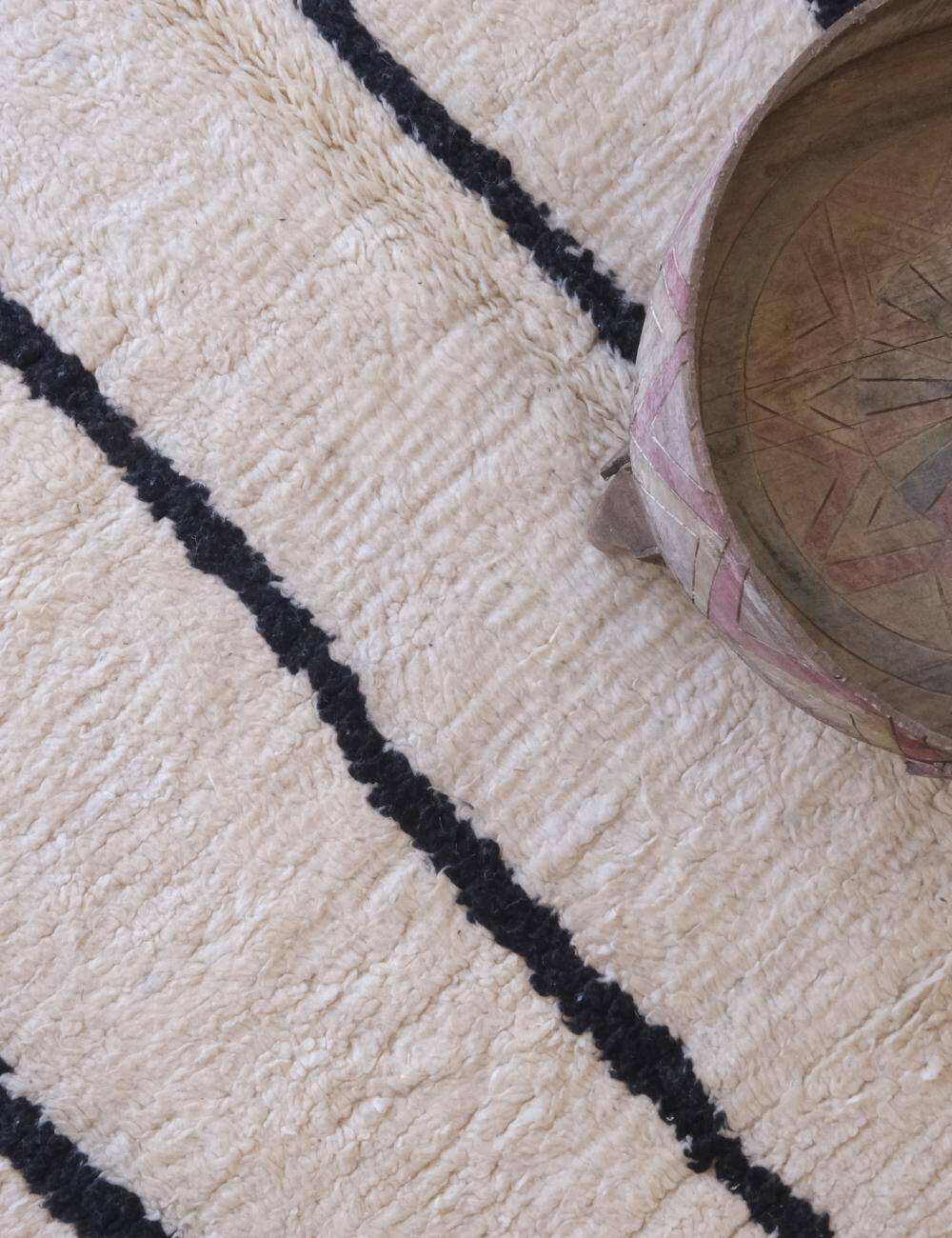 Vintage Beni Ouarain Rug - 252 x 150 cm