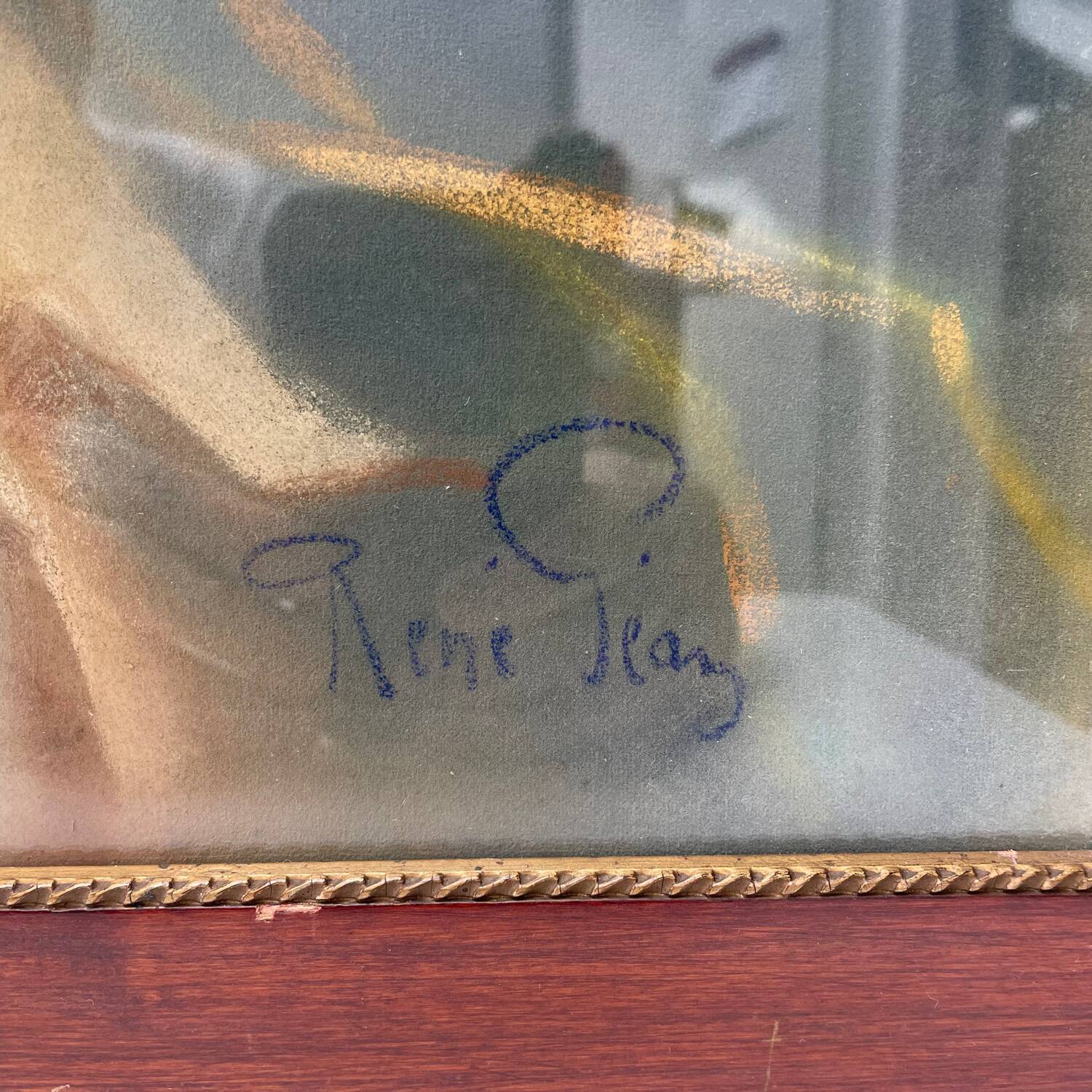 Pastel Rene Louis Pean