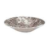 Salad bowl in opaque porcelain Lunéville France model English Style
