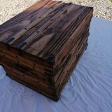 Antique wooden chest