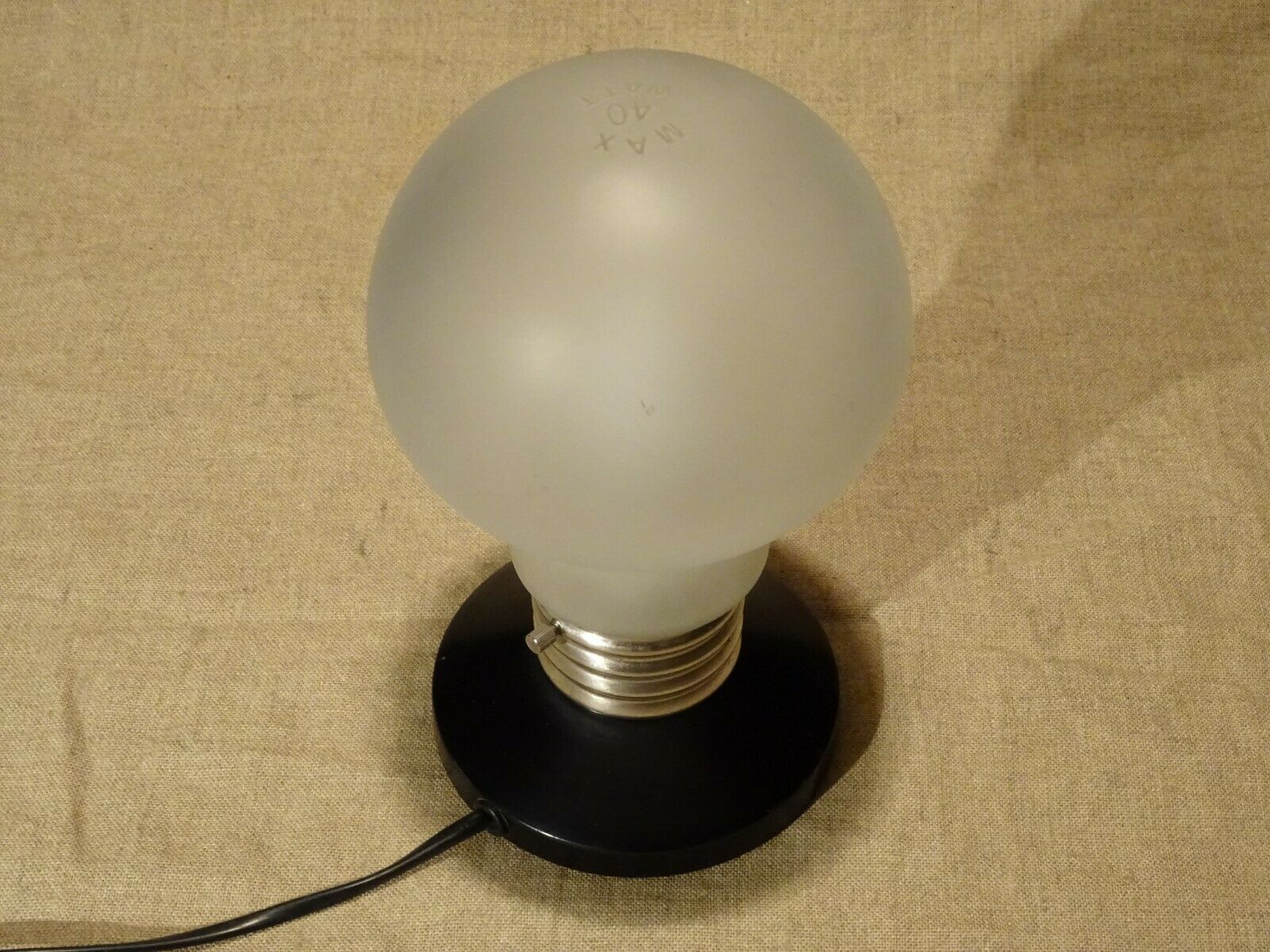 Ikea vintage 90's bulb-shaped lamp