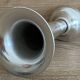 Vase cornet trumpet soliflore vintage 1970 inoxal france stainless steel