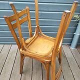 Pair of Baumann bistro chairs no. 56