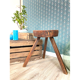 Brutalist tripod stool