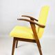 Vintage yellow armchair, 1970s