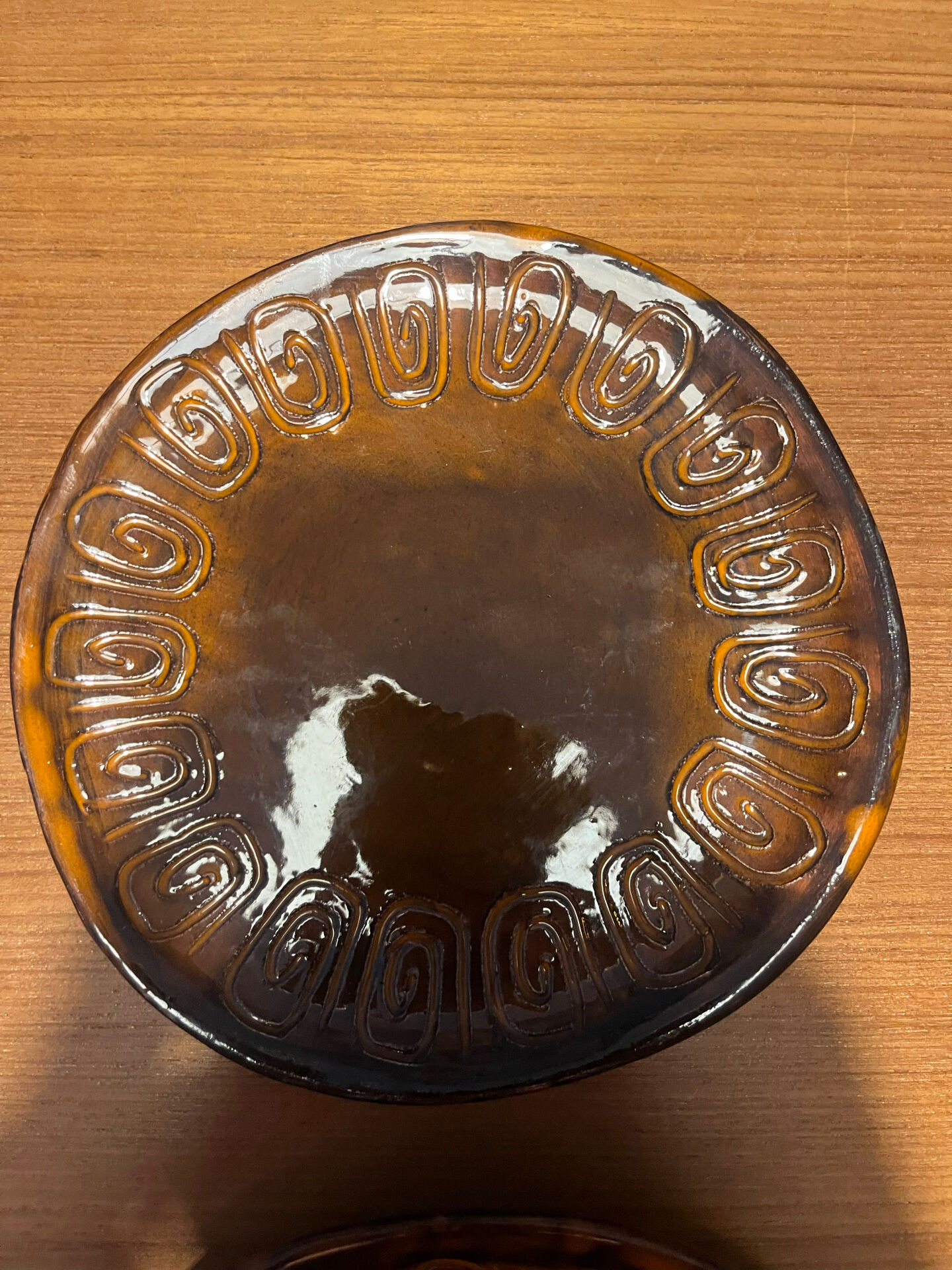 6 handmade ceramic plates – Alain Maunier, Vallauris – Year