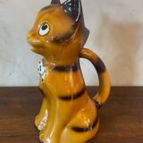 Ceramic cat pitcher