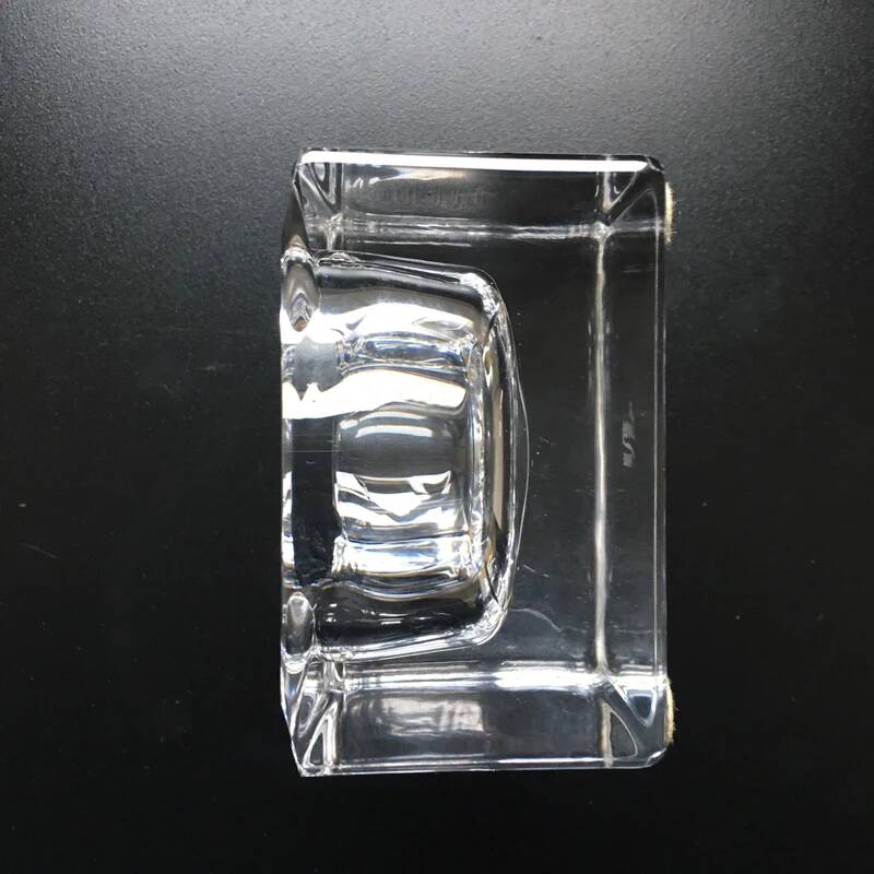 Vintage Sèvres Crystal Ashtray 9x9 cm