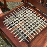 Mahogany set (ipe) composed of a table, 14 chairs and 2 armchairs - work from the 70s