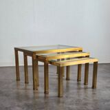 Nesting tables, 70s.