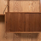 Midcentury Danish Royal wall system in teak by Poul Cadovius 1960s