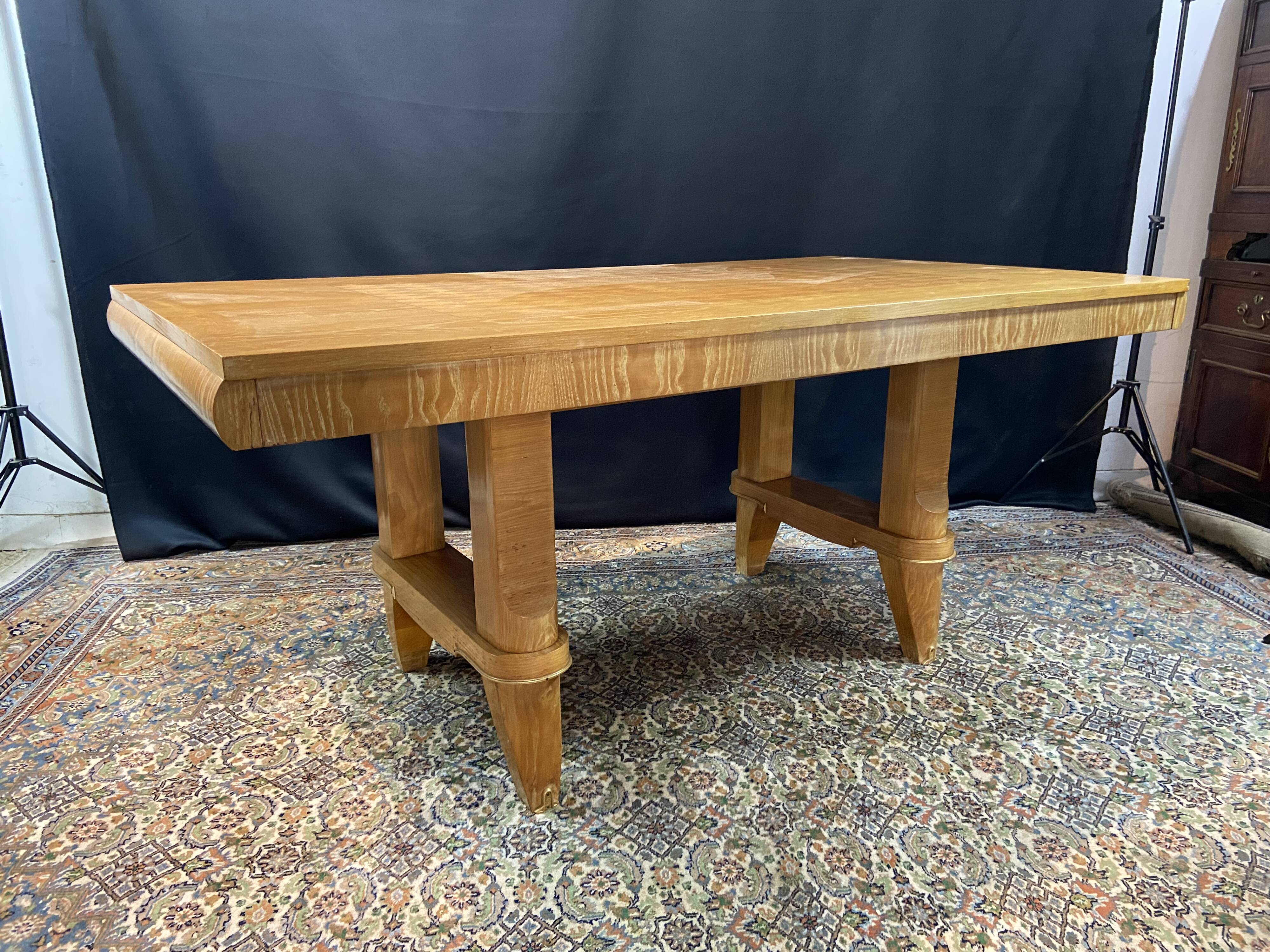 Dining table with two drawers, Vintage design 1955-1965
