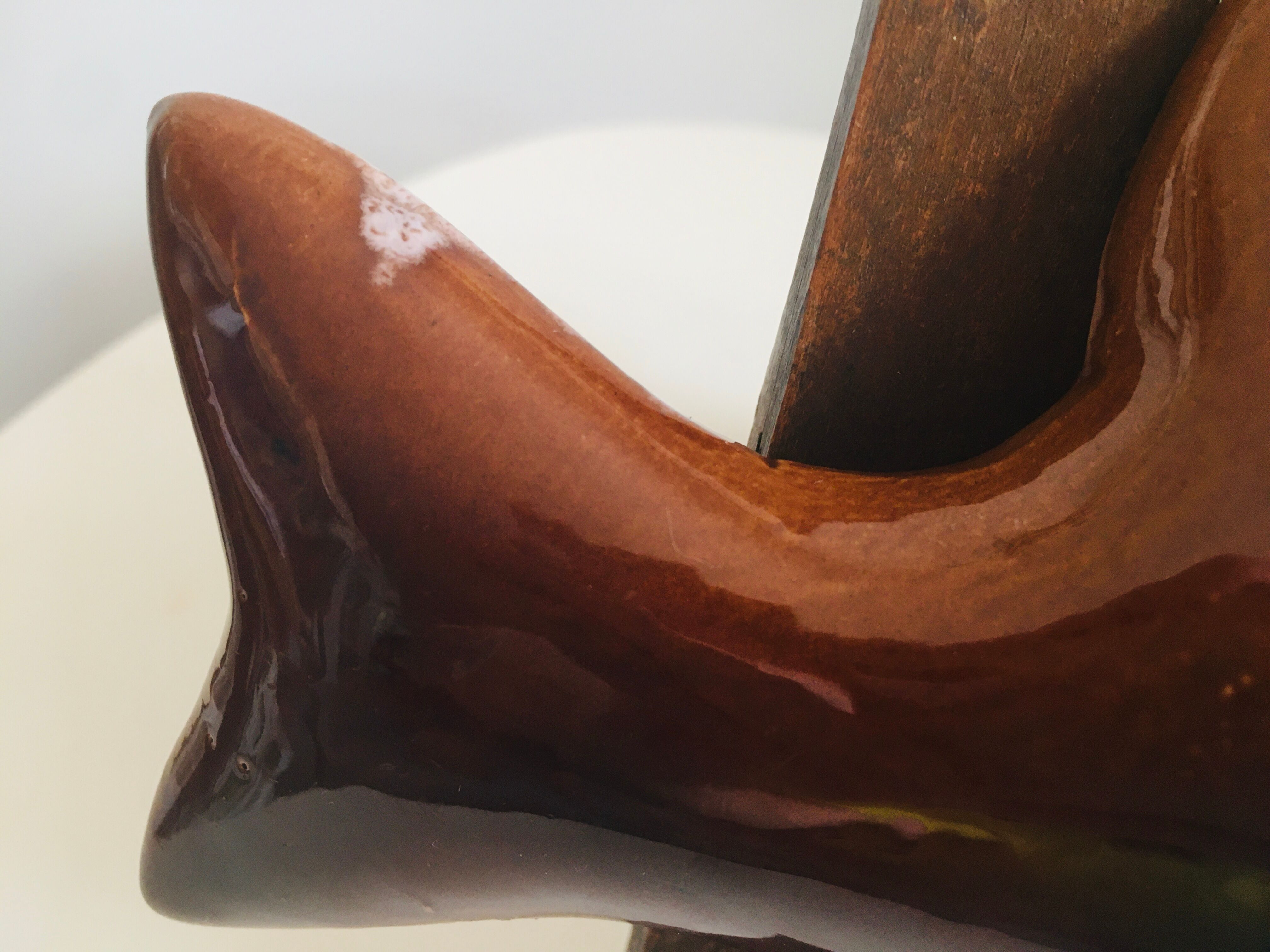 Empty pocket vintage fish from Vallauris