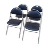 4 vintage folding chairs CIVIC