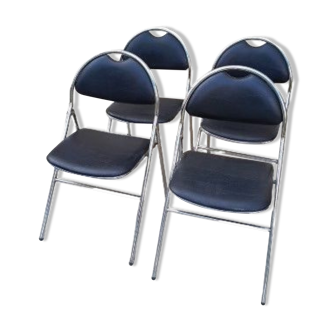 Paire de chaises pliantes vintage Selency
