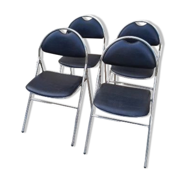 4 chaises pliantes vintage CIVIC