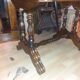Philipparde drop-leaf side table in Cuban mahogany, circa 1850
