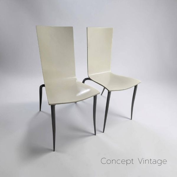 Paire de chaises Olly Tango par Philippe Starck pour Driade