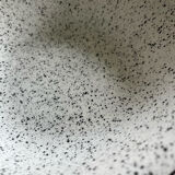 5 hollow plates in hand-speckled Italian ceramic