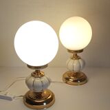 Pair of bedside lamps