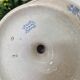 Lunéville ironstone fruit bowl, bowl on foot