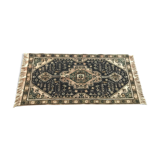 Vintage Turkish Carpet with Medallion Design 134 X 66 cm