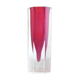 Vase en verre de Murano rouge années 50