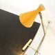 Large Italian brass counterweight lamp, 50s design