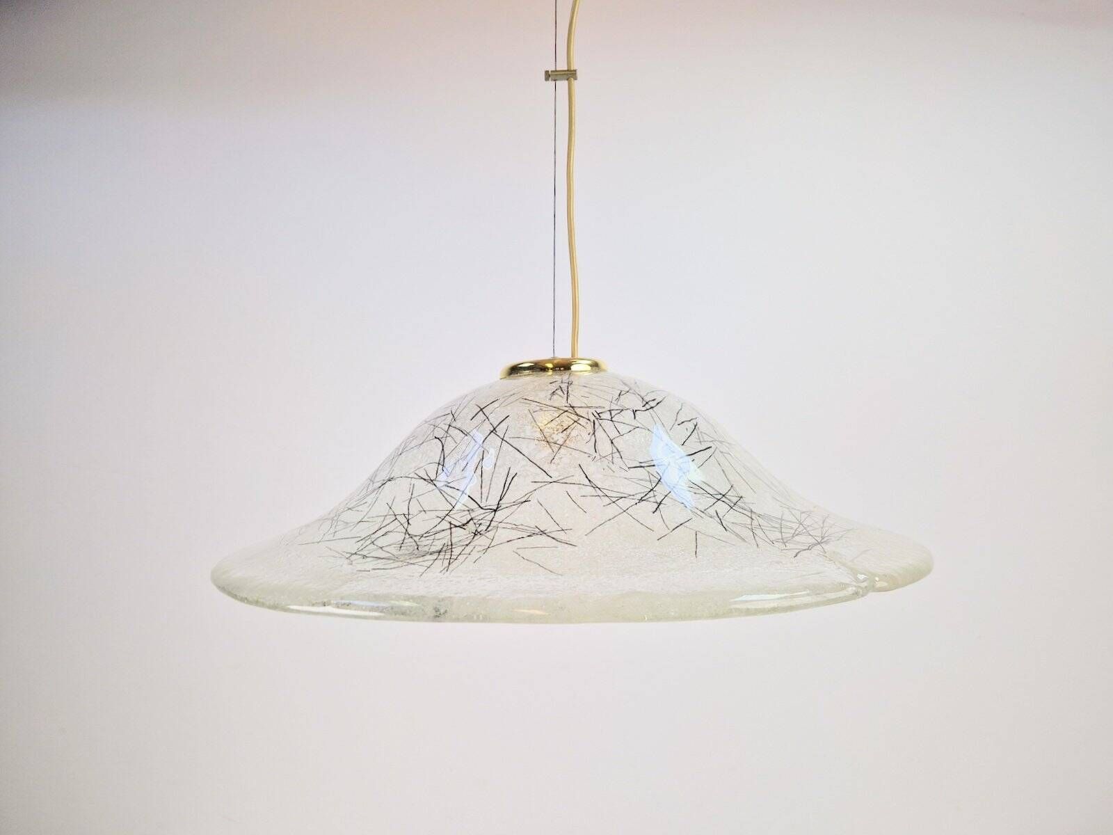 Vintage Murano Glass Pendant Lights from Kaiser-Leuchten, 1960s