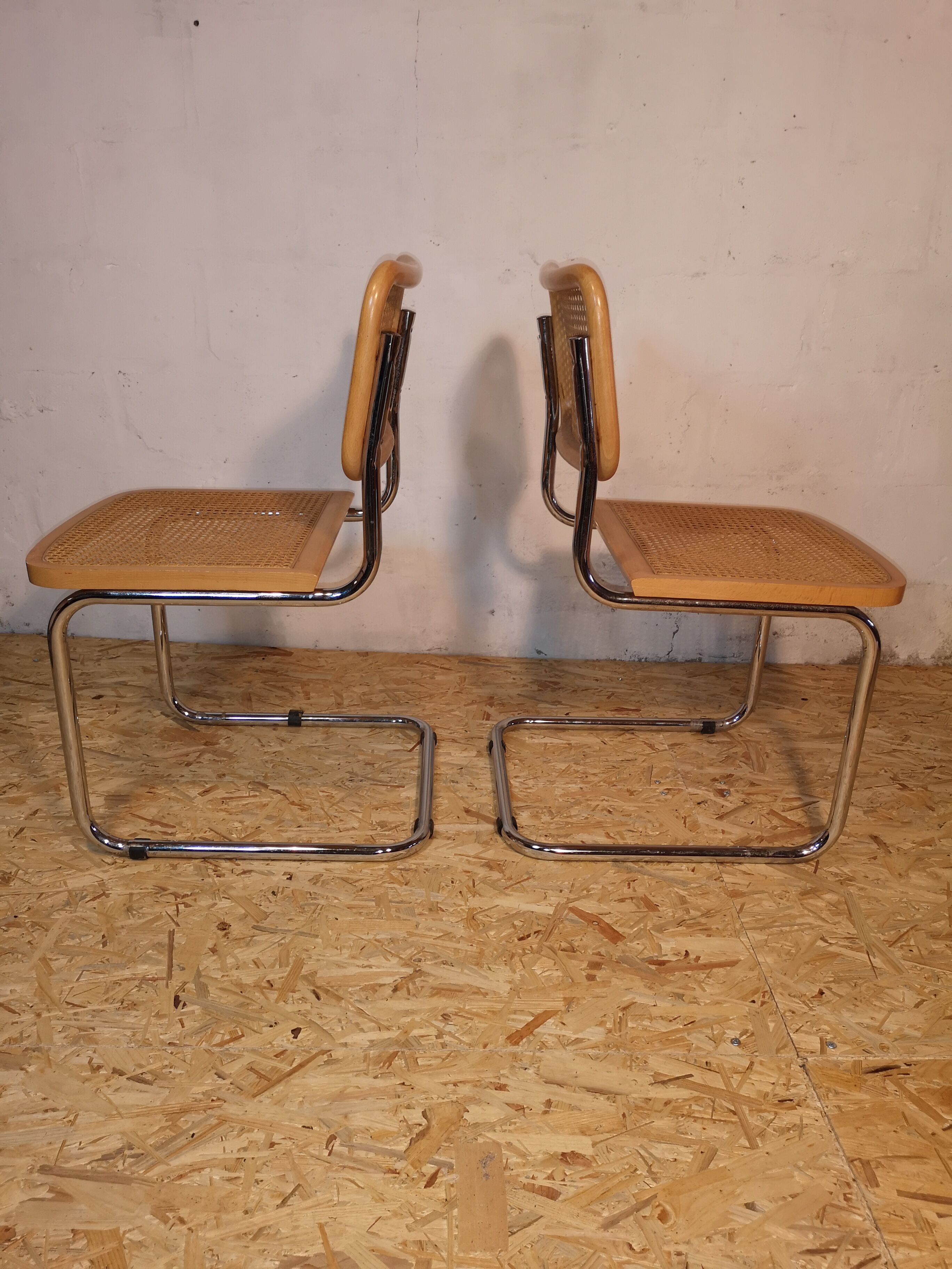 Pair of B32 Marcel Breuer Chair