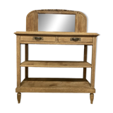 Art Deco console with bevelled mirror