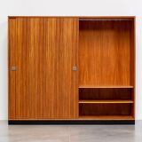 Alfred Hendrickx wardrobe for Belform Zebrano wood 1960