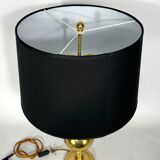 Mid-century Italian brass table lamp from 50s