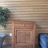 Vintage solid oak jam maker