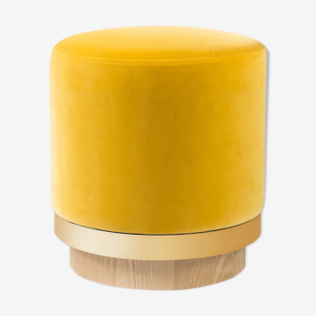 Pouf stool ambre Red Edition