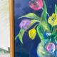 Tulip bouquet painting