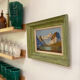 Oil Painting on Panel - "The Lake of Tignes" by Georges REEB - Savo