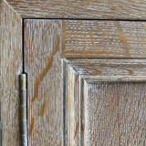 Cerused oak cabinet to hang or fix