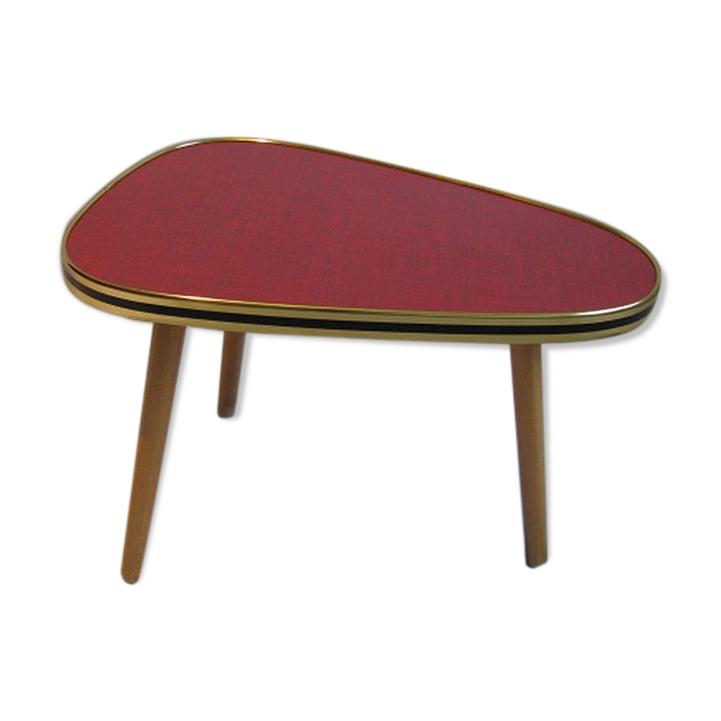 Table d'appoint trépied du milieu du siècle, années 1970