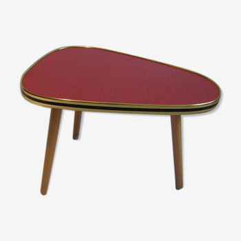 Table d'appoint trépied du milieu du siècle, années 1970