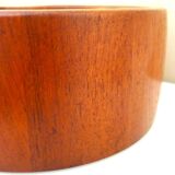 Dish, fruit dish, Scandinavian design, teak, R. Nissen Denmark 60s/70s