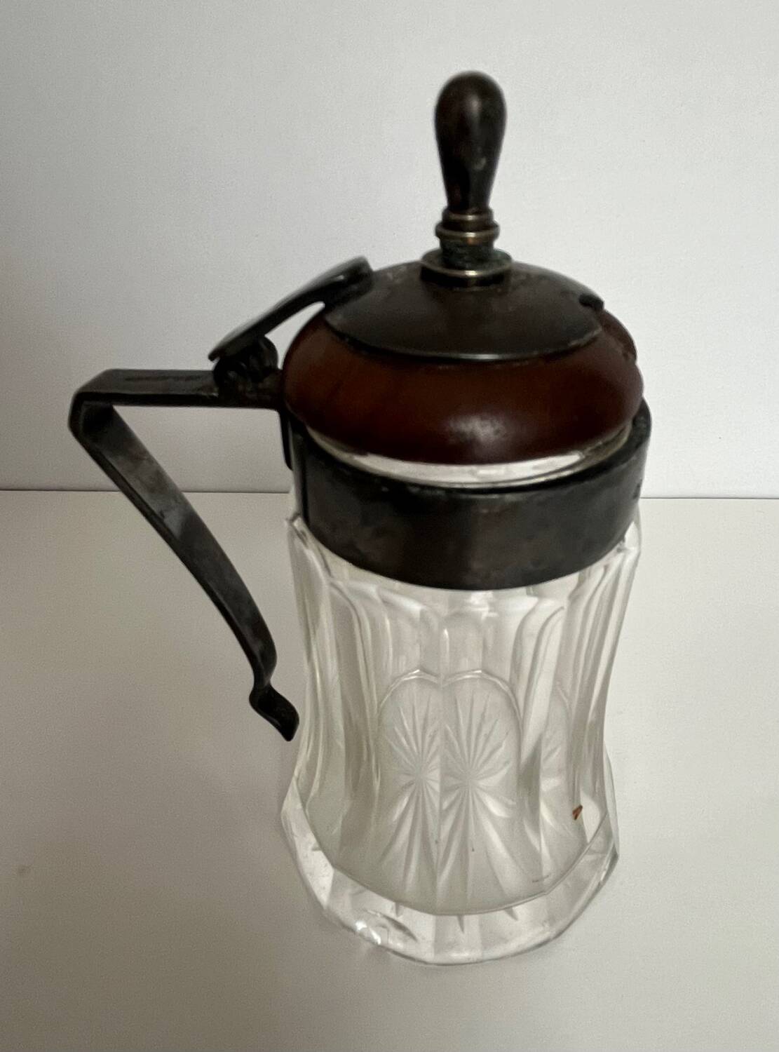 Old mustard or sugar bowl