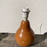 Wooden pear lamp 1980
