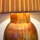 Large sandstone lamp from the 60s